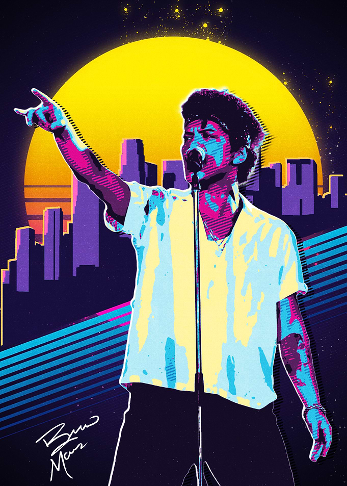 Bruno Mars Retro