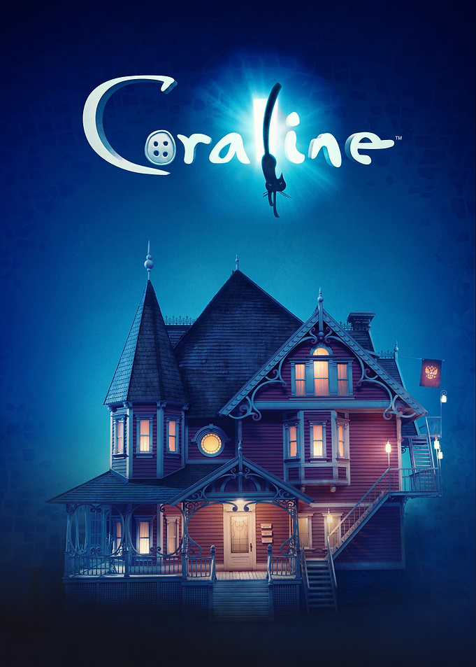 Coraline House Poster
