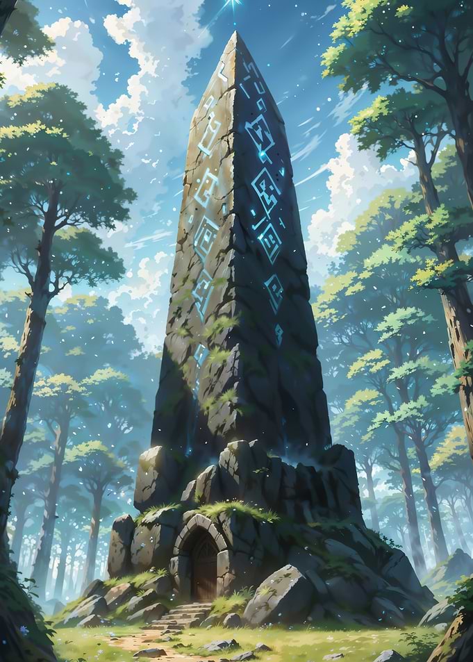 Runes in the Forest