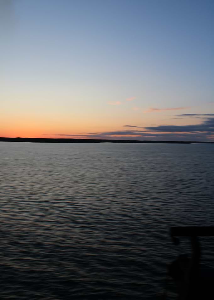 Sunset Over Water