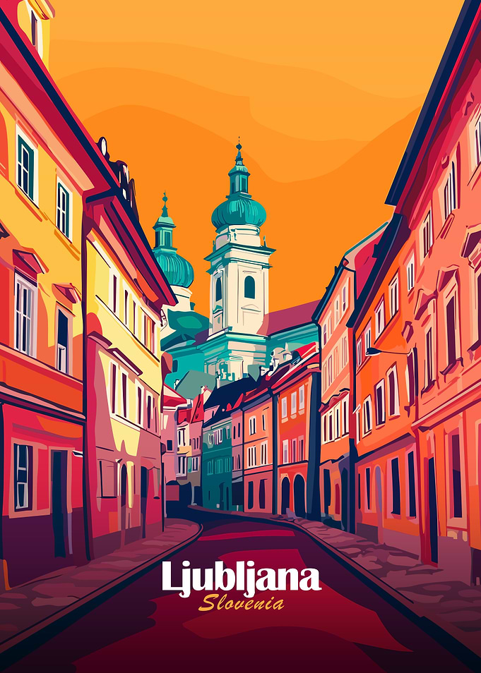 Ljubljana Cityscape