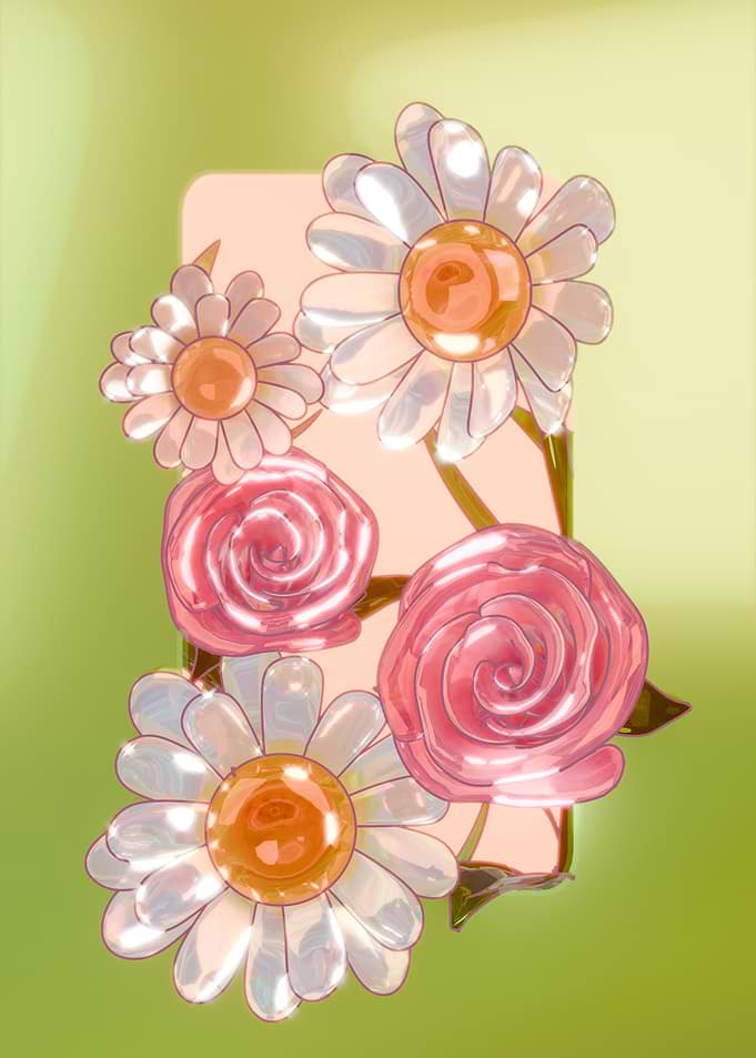 Glossy Floral Bouquet
