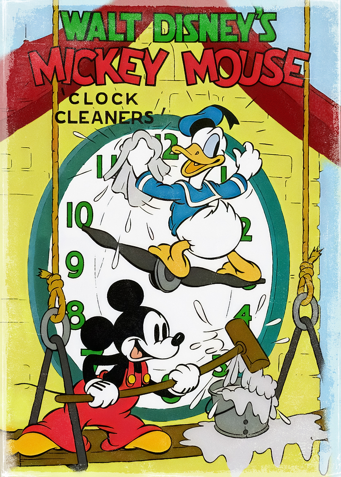 Mickey Clock Cleaners