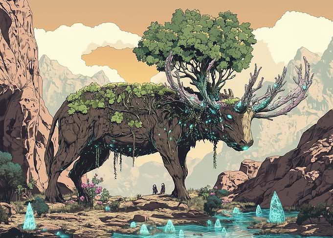 Tree Deer Creature