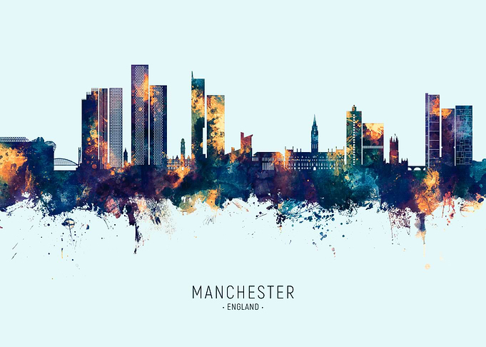 Manchester Skyline England