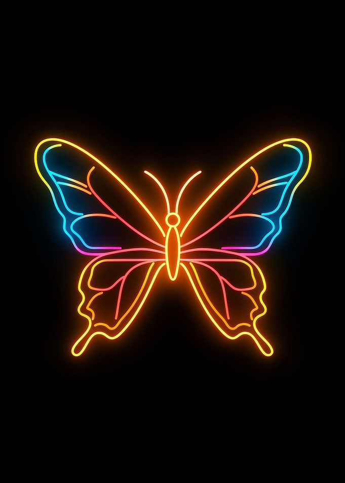 Neon Butterfly