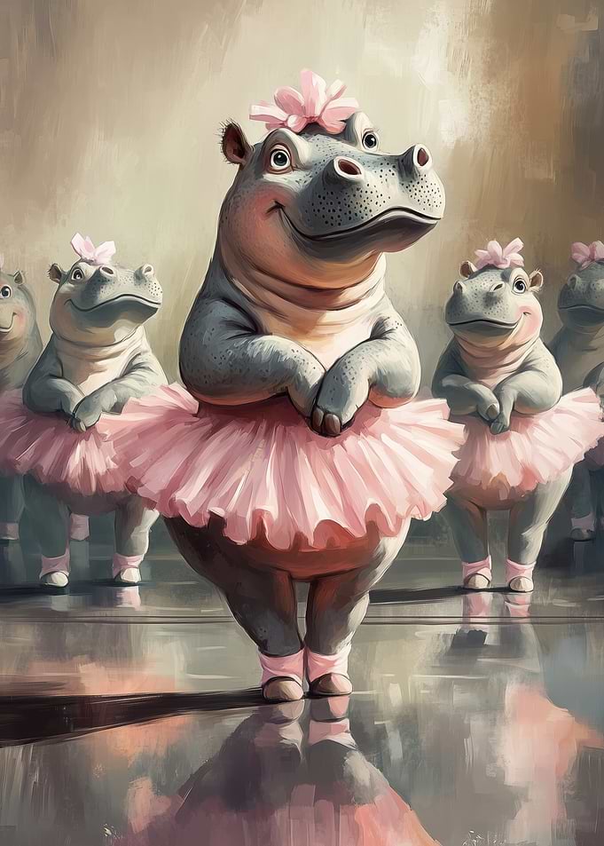 Hippo Ballerinas