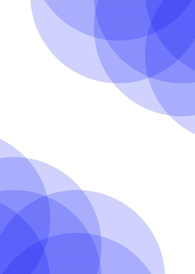 Abstract Blue Circles