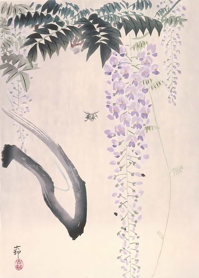 Wisteria Painting