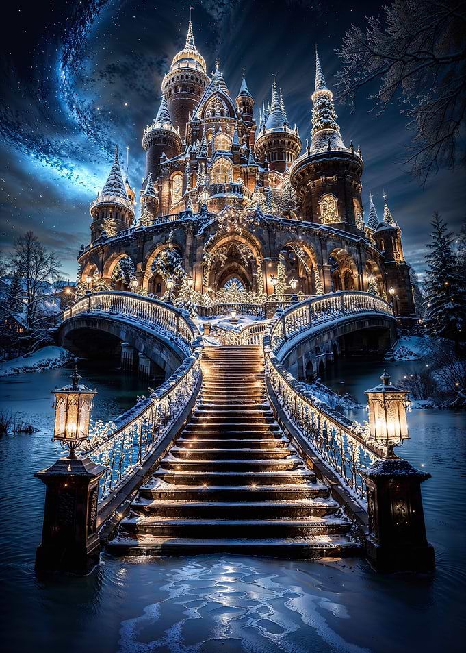 Enchanted Winter Castle