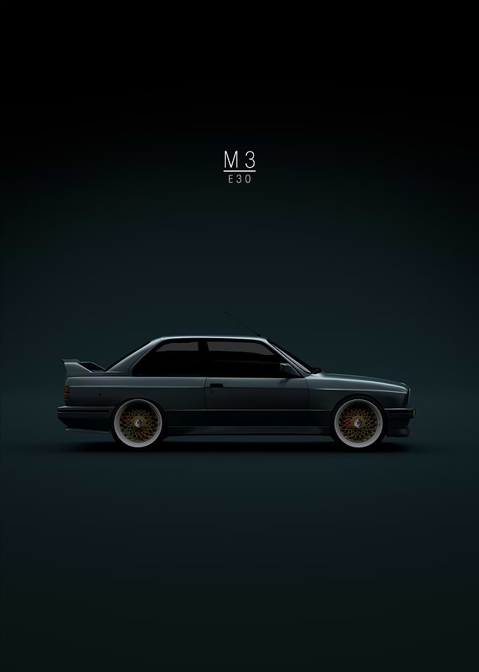 BMW M3 E30 Alpina - Green Tint
