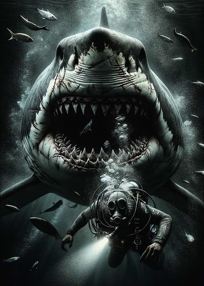 Great White Shark Attack