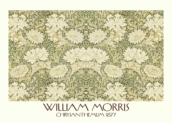 William Morris Chrysanthemum