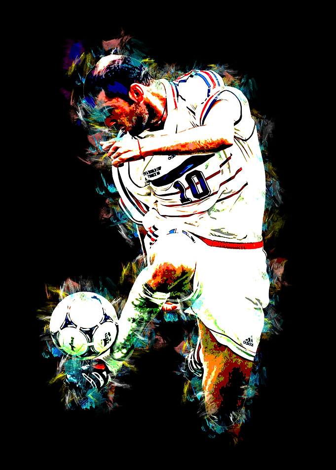 Zidane France Football Player