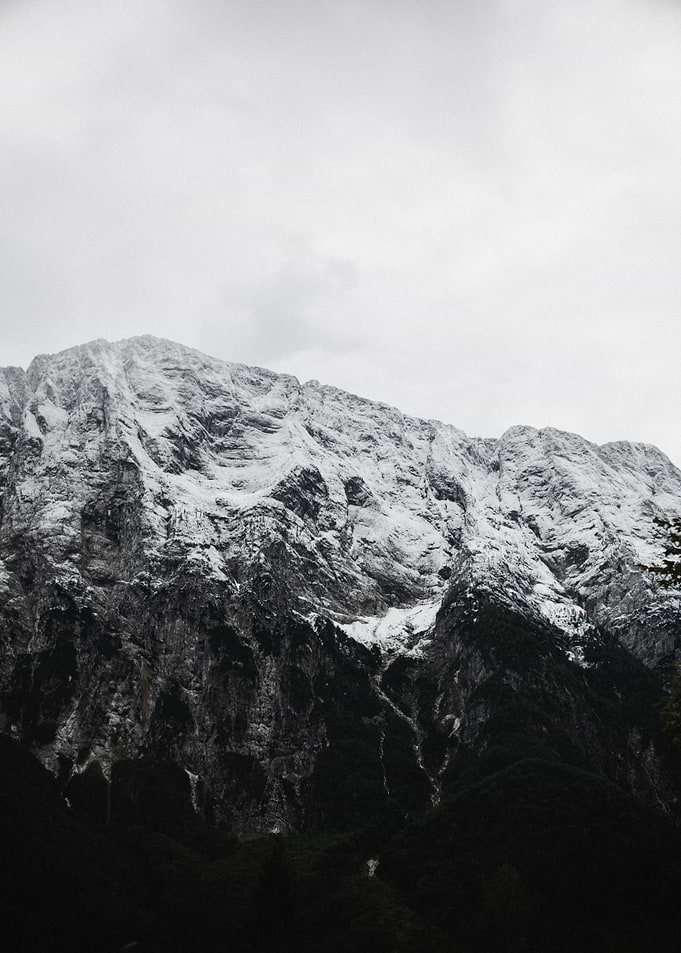 Snowy Mountain Peak