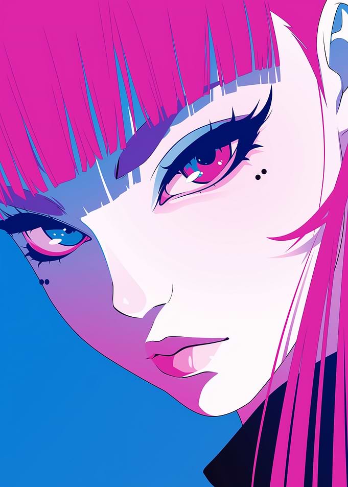 Anime Girl Portrait