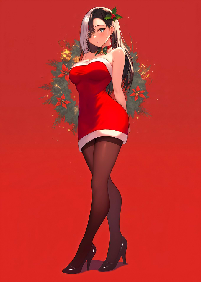 Hot Anime Girl for Christmas