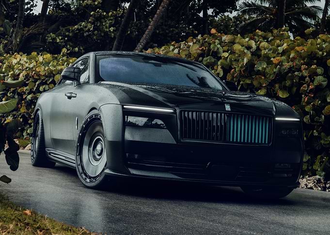 Black Rolls Royce Phantom