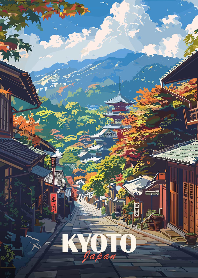 Kyoto Japan Landscape