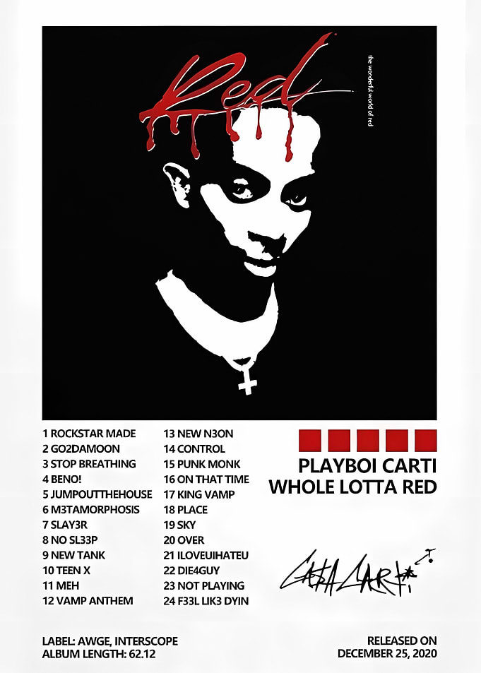 Playboi Carti Whole Lotta Red Album Cover