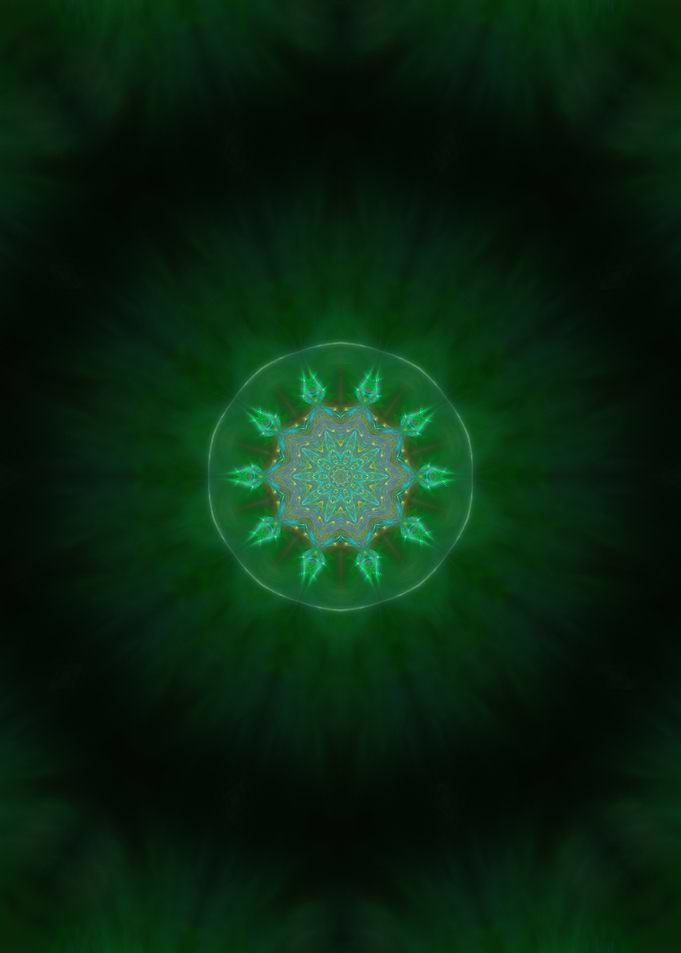 Lily Pad Mandala