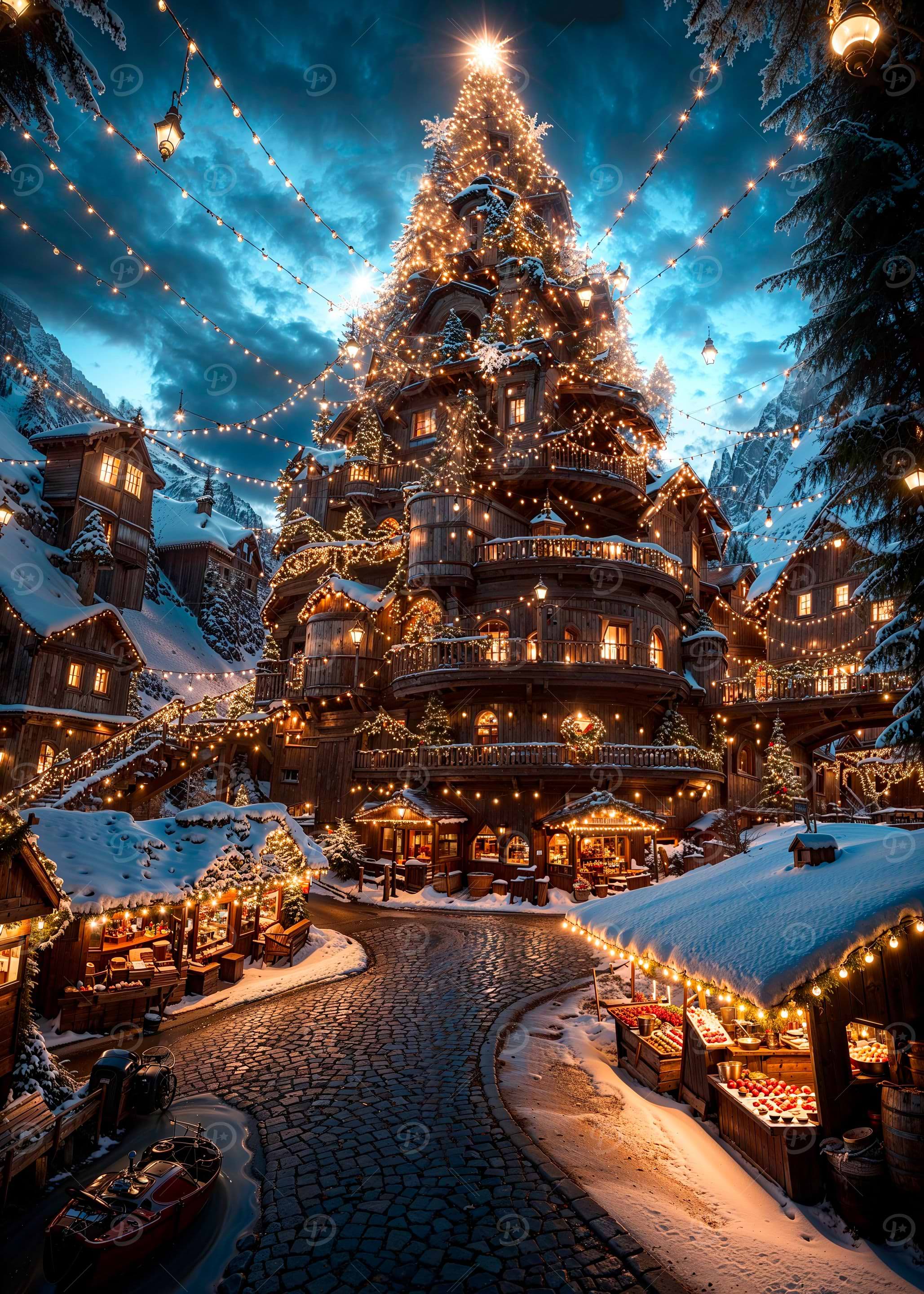 Christmas Posters Online - Shop Unique Metal Prints, Pictures