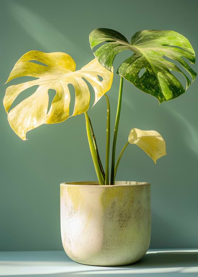 Monstera Plant in Pot