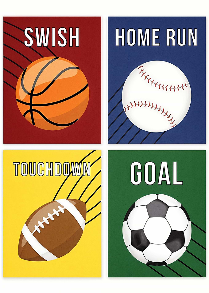 Sports Scoreboard Prints