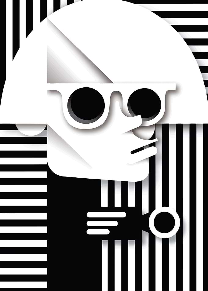 Andy Warhol Pop Art Portrait