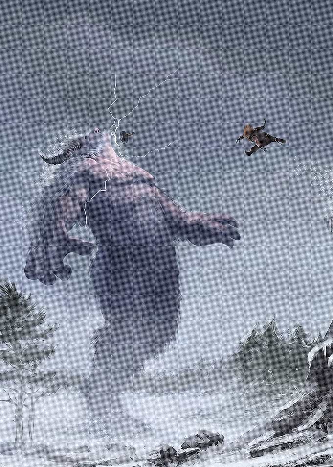 Giant Monster Battle