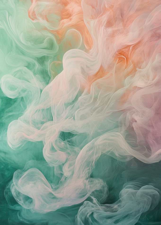 Abstract Ink Swirls