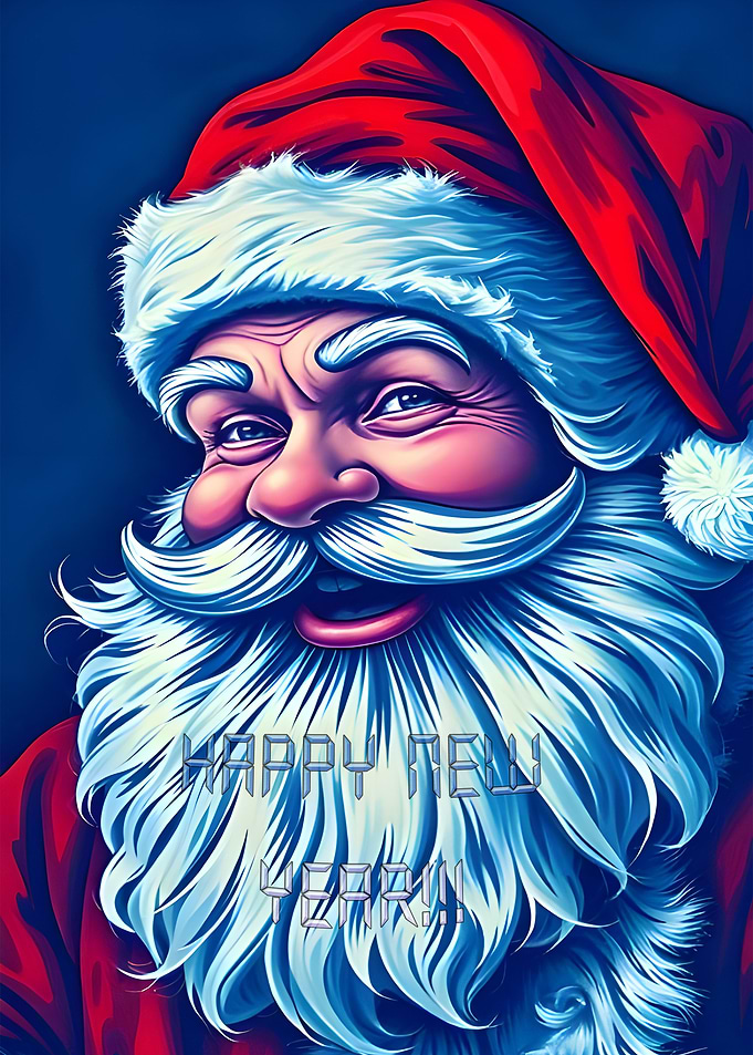 Happy New Year!!! Santa