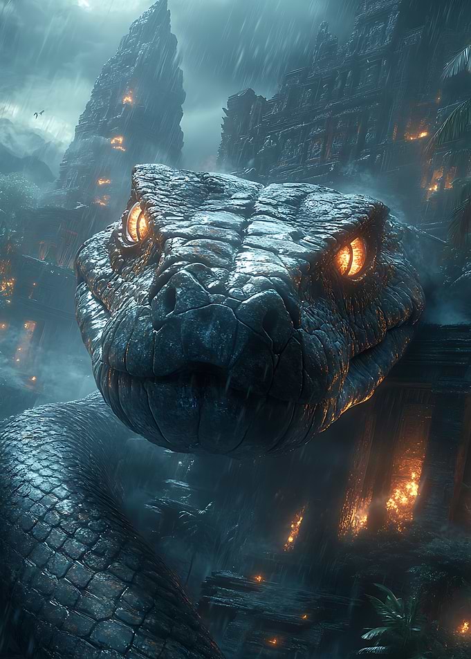 Giant Snake Temple