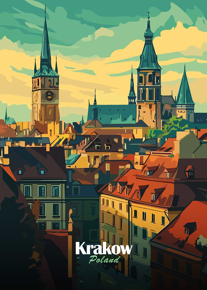 Krakow Cityscape