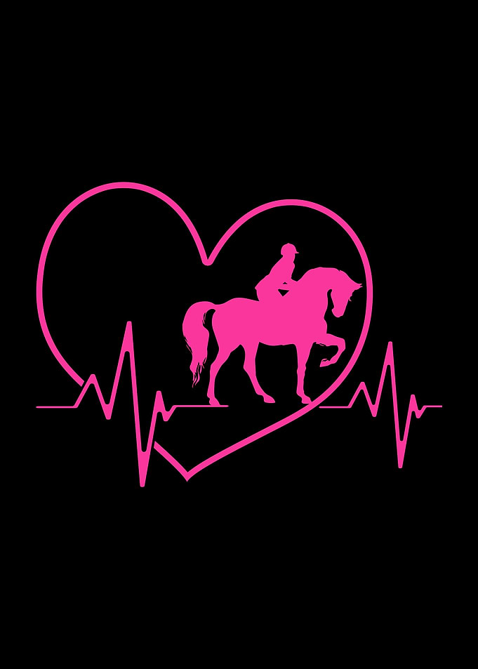 Dressage Heartbeat Horse