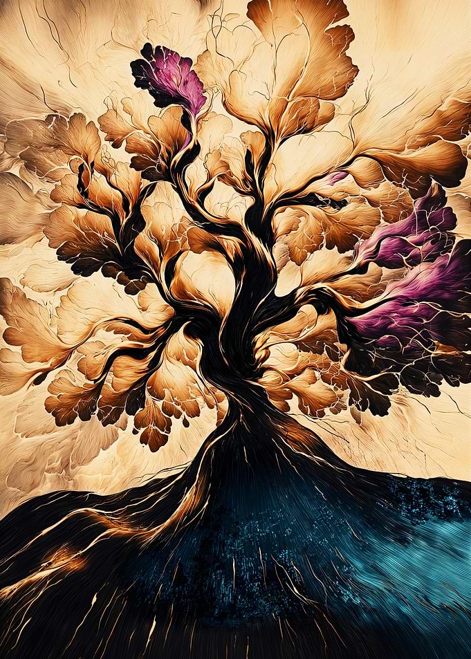 Elder Tree Wood Art