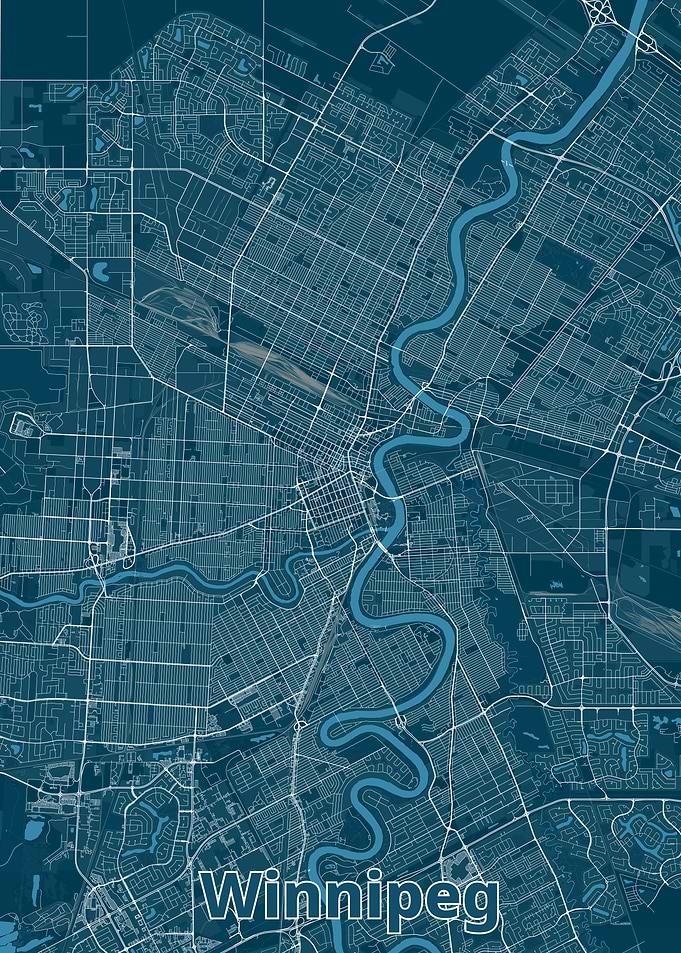 Winnipeg City Map