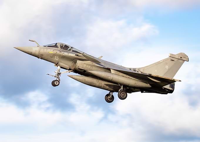 Rafale Marine Landing