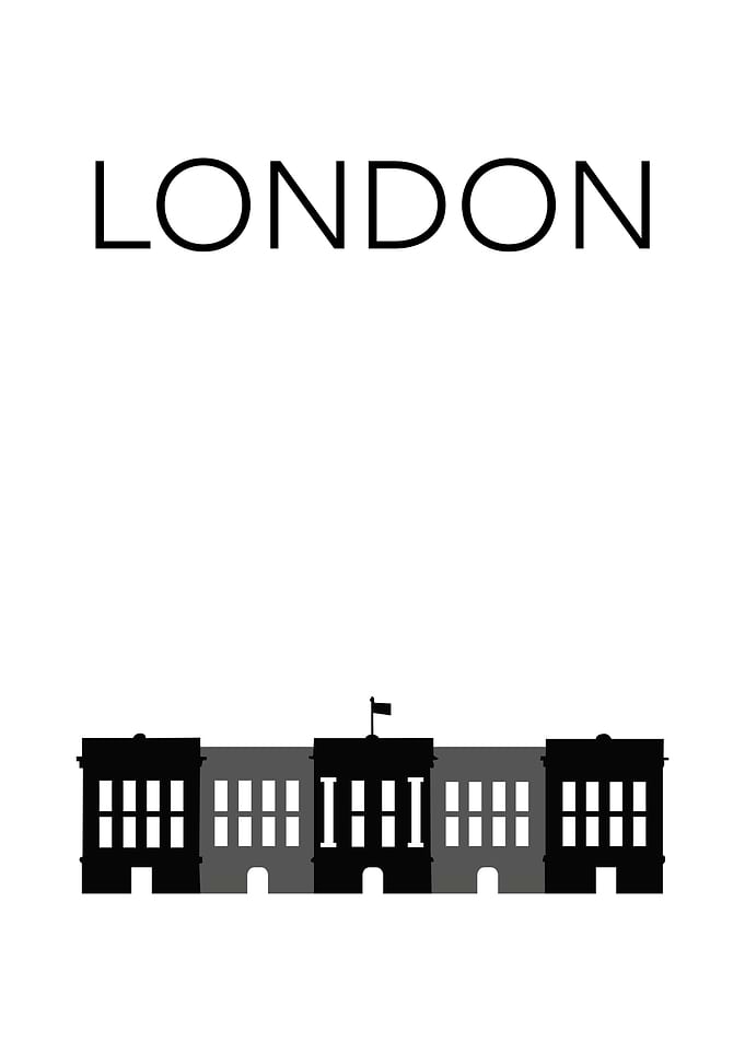 London Skyline Silhouette