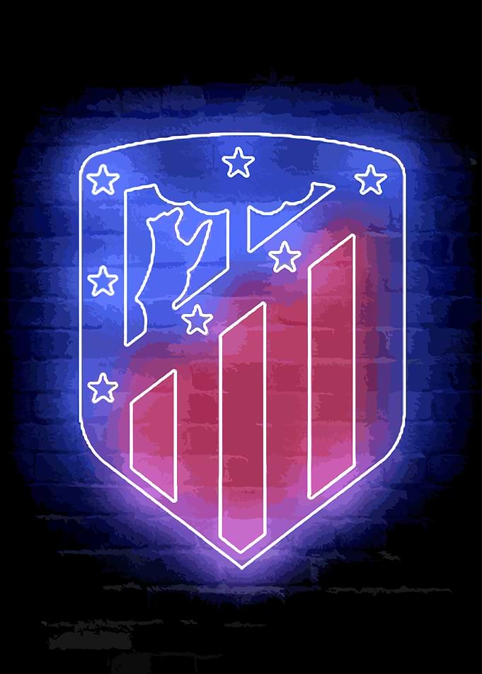 Atletico Madrid Neon Sign