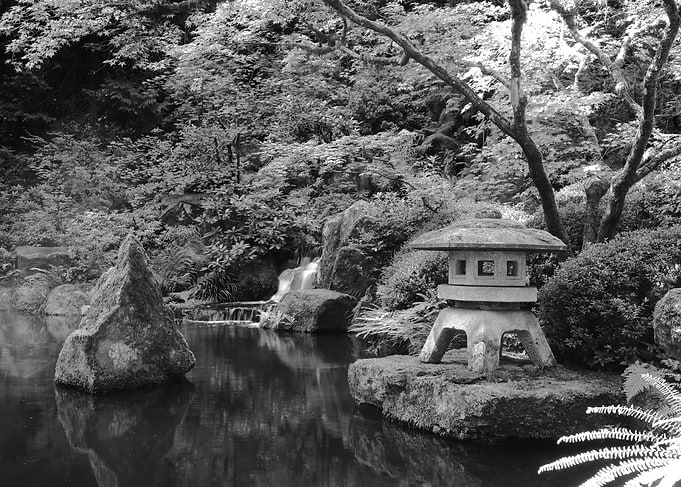 Japanese Garden Stone Lantern