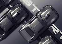 Silver Muscle Cars