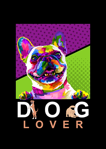 Colorful French Bulldog Dog Lover