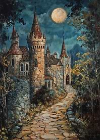 A Castle in Night
