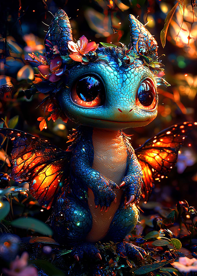 Cute Fantasy Dragon