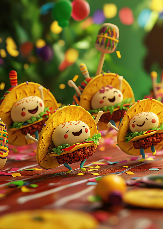 Happy Taco Friends Party