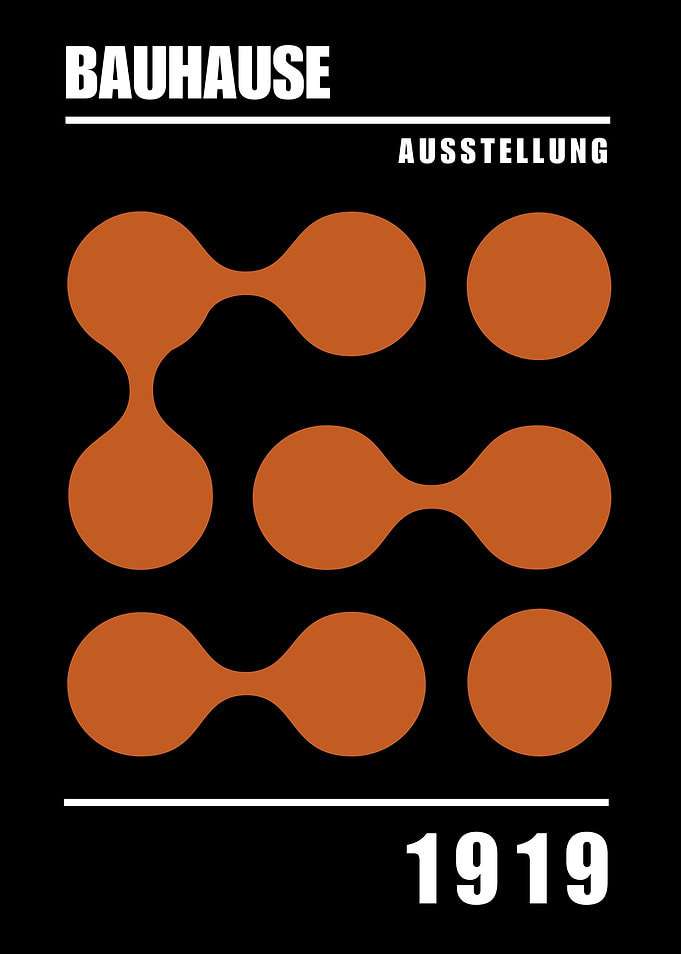 Bauhaus 1919 Poster