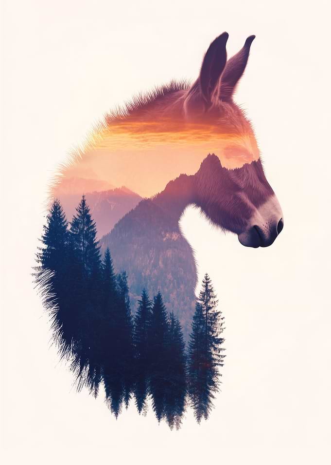 Donkey Mountain Sunset