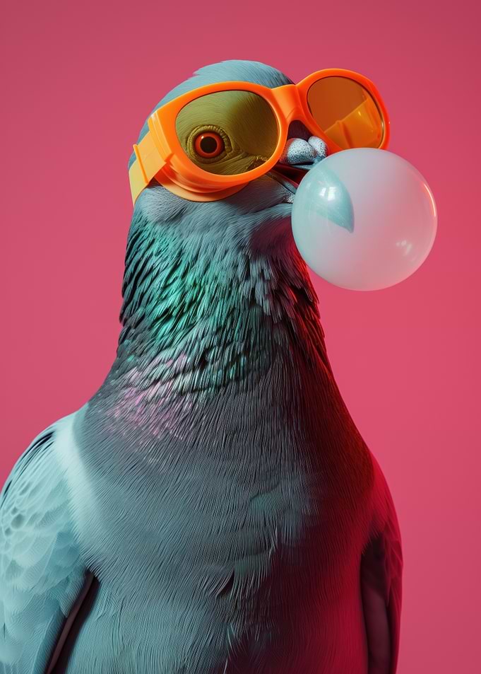 Pigeon BubbleGum