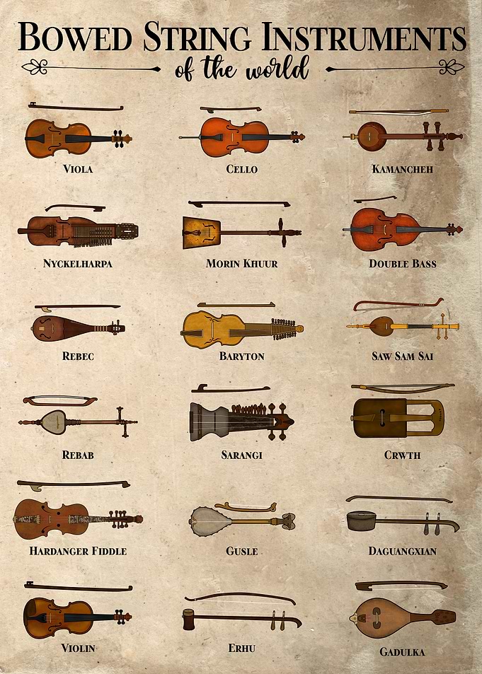 Bowed String Instruments of the World